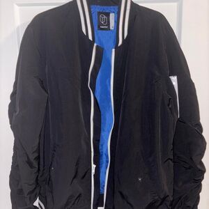 Original Use Men's Black and Navy Jacket